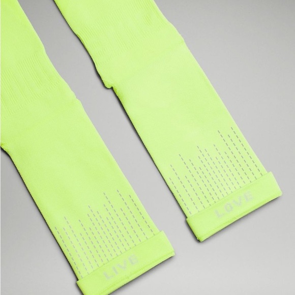 NWT Lululemon Power Stride Crew Sock *Reflective* Mens  arch support s… - Picture 10 of 13